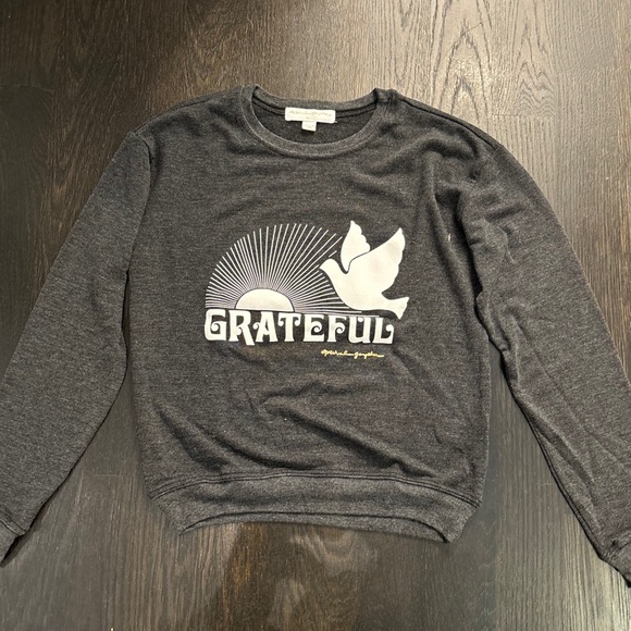 Spiritual Gangster - Size XS Woman’s, Grey with Grateful Bird - Picture 1 of 2